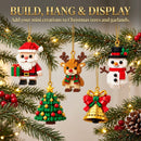Mini Christmas Brick Ornament Advent Calendar – 24 Days 3D Designs to Build & Hang