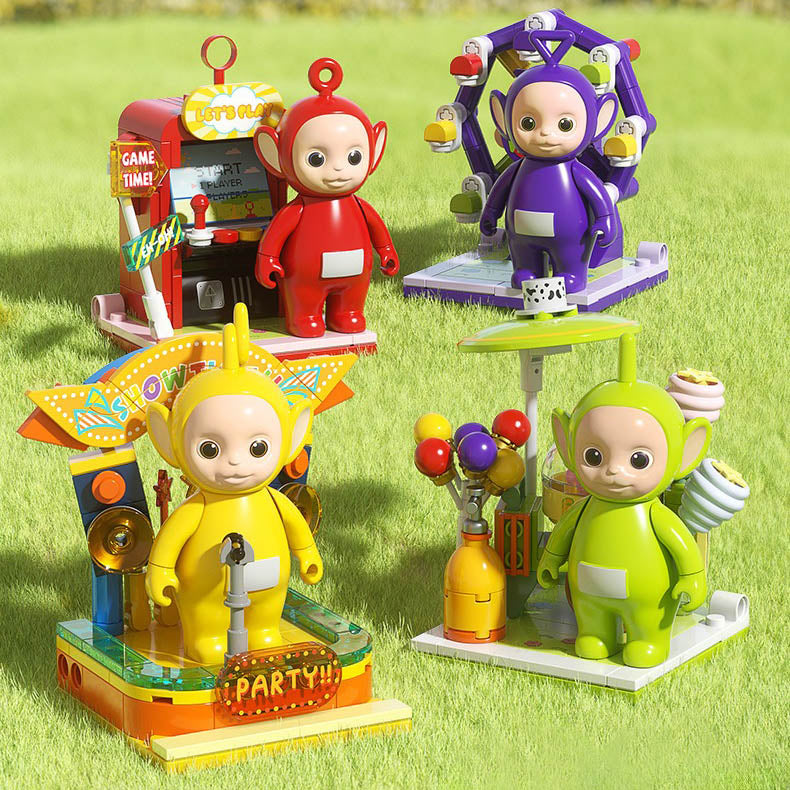 Teletubbies Building Blocks Set – Cute Educational Playground Toy Figures