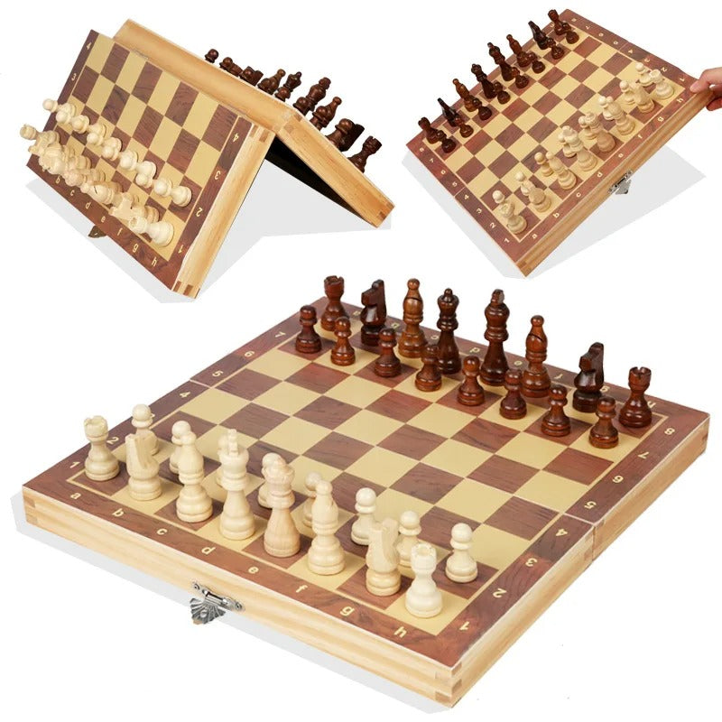 Magnetic Wooden Chess Set