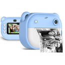 Kids 1080P Digital Camera with Thermal Printer – 2.4” IPS Screen Auto Focus Includes 2 Print Paper Rolls