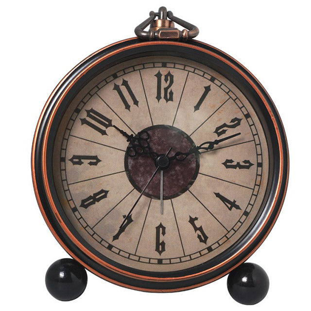 Classic European Design Clock – Silent Non-Ticking Quartz Desk Clock