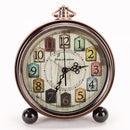 Classic European Design Clock – Silent Non-Ticking Quartz Desk Clock