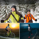 Bluetooth LED Beanie – Music Hat with Stereo Headphones for Running Hiking Jogging