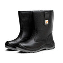Work Safety Boots For Men - Steel Toe Waterproof Leather