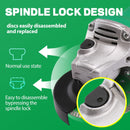 1000W Angle Grinder 4.5'' – Variable Speed 11000RPM for Cutting & Grinding