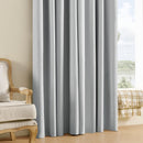 Full Blackout Thermal Curtains – Insulated Grommet Panels for Noise Reduction and Light Blocking