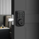 Smart Deadbolt Lock – Wi-Fi & Bluetooth Electronic Door Lock and IP65 Waterproof Protection