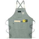 Heavy Duty Work Apron – Waterproof Canvas with Tool Pockets