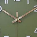 Modern Silent Wall Clock – Simple Quartz Design for Living Room or Bedroom Decor