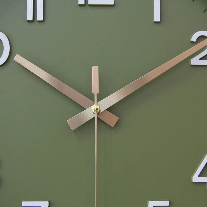 Modern Silent Wall Clock – Simple Quartz Design for Living Room or Bedroom Decor