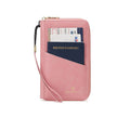 RFID-Blocking Passport Holder – Slim Travel Wallet with  Strap for Security On-the-Go