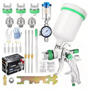 Professional Air Paint Spray Gun – 3 Nozzles & 600cc Cup - Ideal for Car Repairs & Furniture Painting