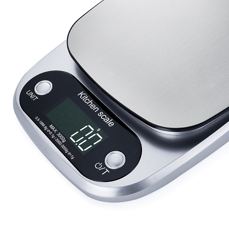 Mini Kitchen Scale – Stainless Steel High Precision 0.1g