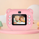 Kids 1080P Digital Camera with Thermal Printer – 2.4” IPS Screen Auto Focus Includes 2 Print Paper Rolls
