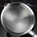 Stainless Steel Fine Mesh Strainer – 7" Kitchen Sieve for Flour Oil Juice Tea & Coffee