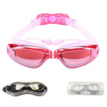 Swimming Goggles with Built-In Earplugs