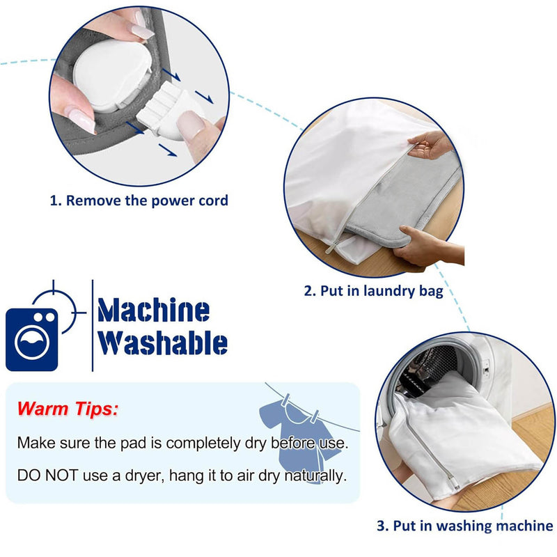 Neck & Shoulder Heating Pad – Weighted Design with 6 Heat Settings & 2-Hour Auto Shut-Off