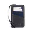 RFID-Blocking Passport Holder – Slim Travel Wallet with  Strap for Security On-the-Go