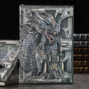 Dungeons and Dragons Journal – 400 Page Leather Notebook with 3D Dragon Design