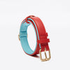 Luxury Dog Collar with Gold Buckle - made with Leather