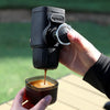 Portable Hand-Press Espresso Maker – Compact Coffee Machine for Capsules & Ground Powder