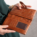 Genuine Leather Women’s Purse– Slim Bifold Clutch with RFID Blocking