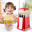 1200 Watts Electric Popcorn Machine – Retro Style with Measuring Cup & Removable Lid