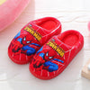 Kids Spiderman Winter Slippers – Soft Fluffy Indoor Shoes with Anti-Slip Sole