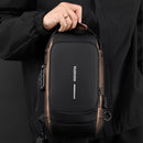 Sling Shoulder Bag – Lightweight Motorcycle Crossbody with Anti-Theft Lock