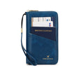 RFID-Blocking Passport Holder – Slim Travel Wallet with  Strap for Security On-the-Go
