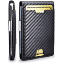 Wallet with Money Clip and RFID Blocking - Credit Card Holder