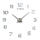 DIY 3D Wall Clock – Modern Acrylic Number Stickers Easy to Install Stylish Home Decor for Living Room