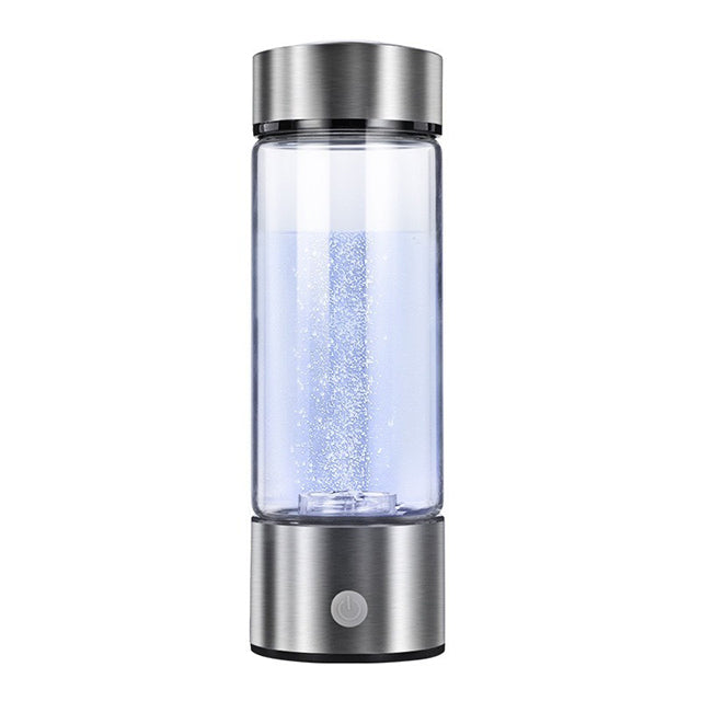 Hydrogen Water Generator Bottle – 420ml Portable Ionizer Rechargeable for Healthy Drinking Anywhere