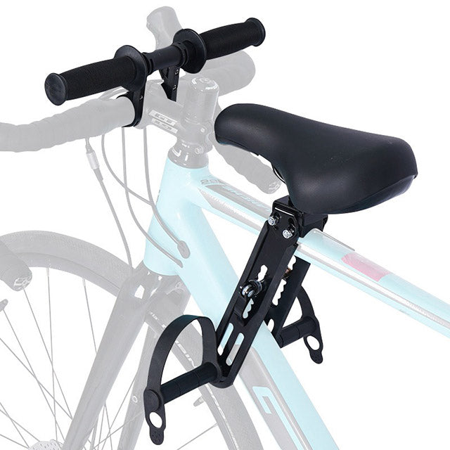 Kids Bike Seat with Handlebar – Front-Mounted Detachable with Pedals for Ages 2-6