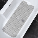 Non-Slip Bath Mat with Suction Cups – Anti-Mildew Washable Safe for Kids & Elderly