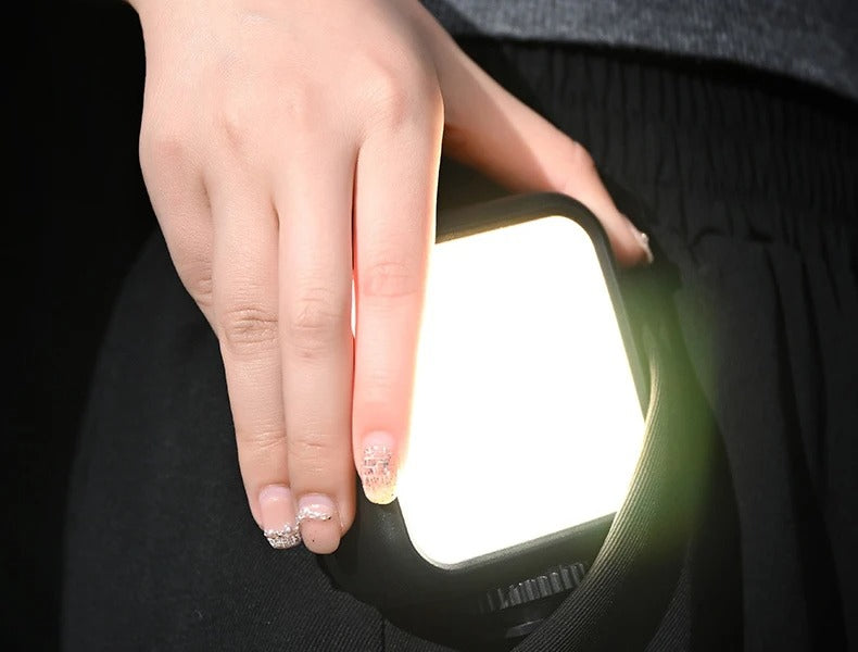 LED Rectangle Selfie Light with Tripod Stand – Adjustable Led Light For Live Streaming
