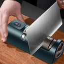 Electric Knife Sharpener – Rechargeable Portable Sharpening Tool with Whetstone