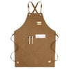 Heavy Duty Work Apron – Waterproof Canvas with Tool Pockets