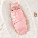Organic Baby Swaddle Set – Cotton Sleeping Bag and Hat for Newborns