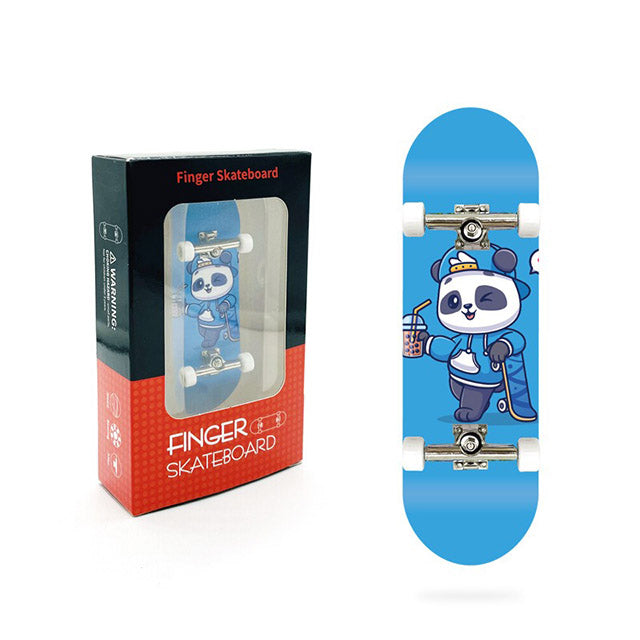 Mini Skateboard Fingerboard – Maple Wood with Alloy Trucks Fun Toy for Kids & Collectors