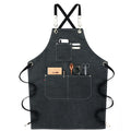 Heavy Duty Work Apron – Waterproof Canvas with Tool Pockets