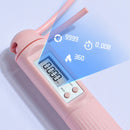 Cordless Weighted Skipping Rope – Digital Counter Portable Fitness Equipment