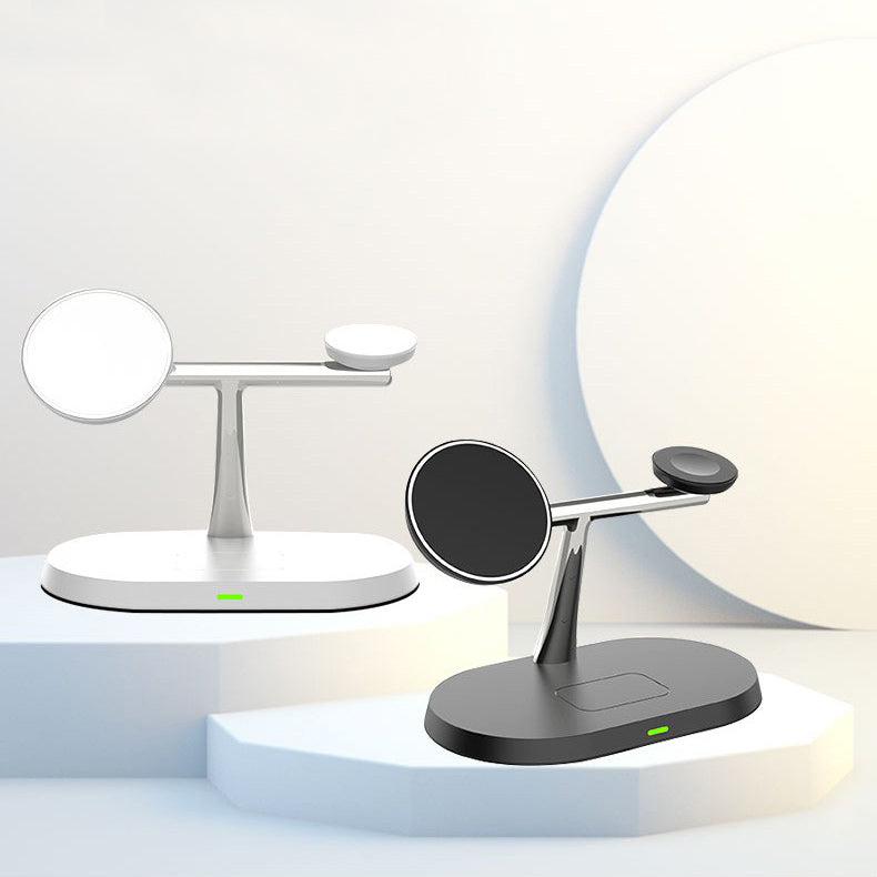 3-in-1 MagSafe Wireless Charger Stand – For iPhone & Apple Watch Series & Airpods