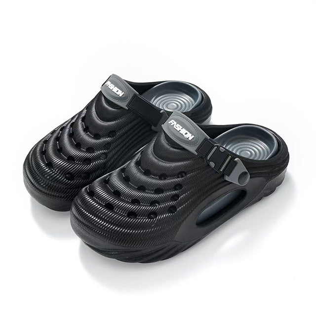 Breathable Clogs with Adjustable Heel Strap for Indoor and Outdoor Use