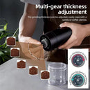 Portable Electric Burr Coffee Grinder – USB Rechargeable Ceramic Blade Adjustable Settings
