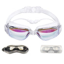 Swimming Goggles with Built-In Earplugs