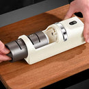 Electric Knife Sharpener – Rechargeable Portable Sharpening Tool with Whetstone