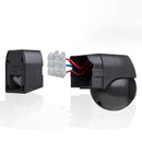 Outdoor PIR Motion Sensor – IP44 Rated Infrared Sensor 180° Swivel 12m Range