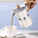 Moka Coffee Pot – Stovetop Espresso Maker for Home Office & Outdoor Use