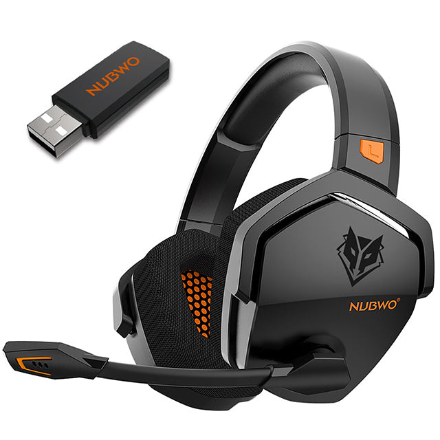 Wireless Gaming Headset NUBWO G06 – 2.4GHz & Bluetooth 100H Battery for PS5 PC &Switch